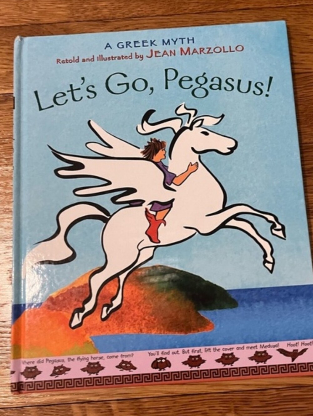 Children’s Book Lets Go Pegasus Hardcover Kids